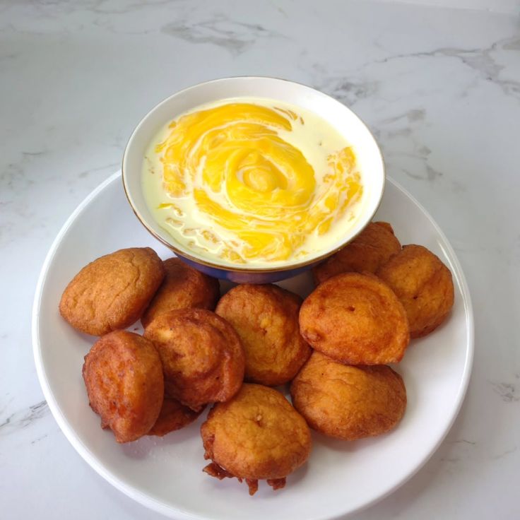 Custard with Akara or Moi Moi